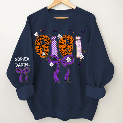Halloween Gigi Boo Custom Grandma And Grandkids Name
