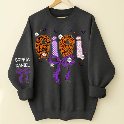 Halloween Gigi Boo Custom Grandma And Grandkids Name