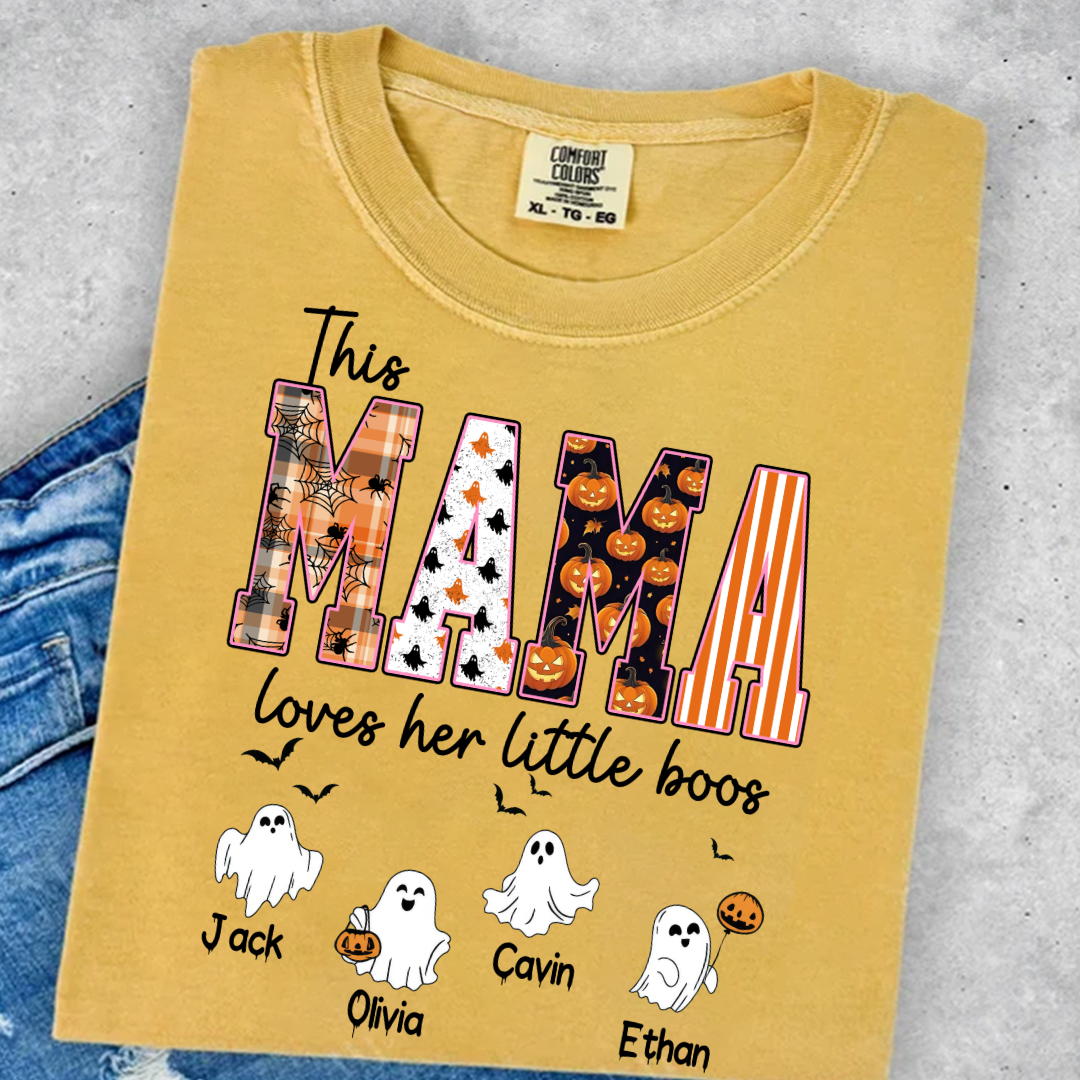 Halloween Nana and Grandkids Custom This Nana Loves Her Little Boos
