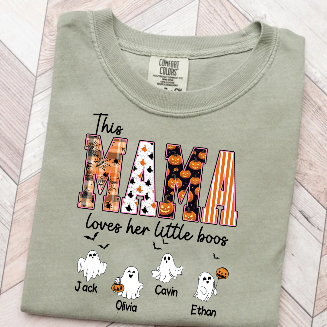 Halloween Nana and Grandkids Custom This Nana Loves Her Little Boos