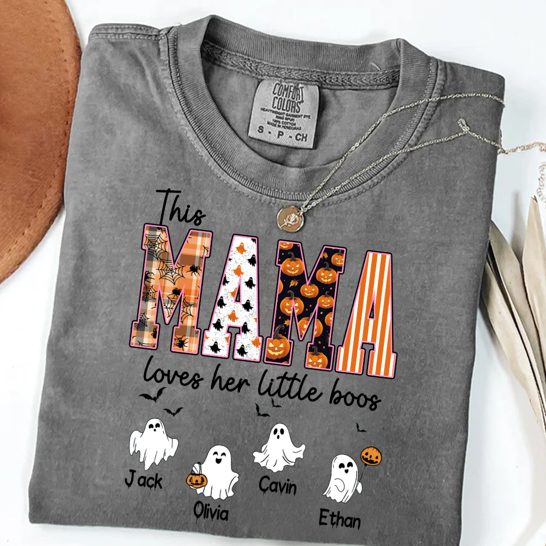 Halloween Nana and Grandkids Custom This Nana Loves Her Little Boos
