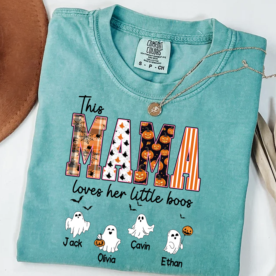 Halloween Nana and Grandkids Custom This Nana Loves Her Little Boos