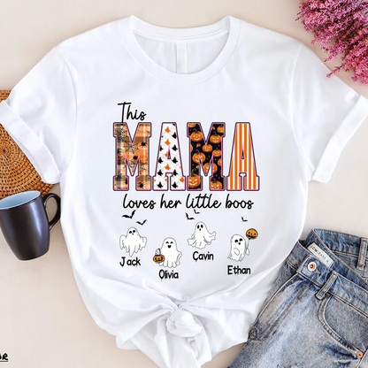 Halloween Nana and Grandkids Custom This Nana Loves Her Little Boos