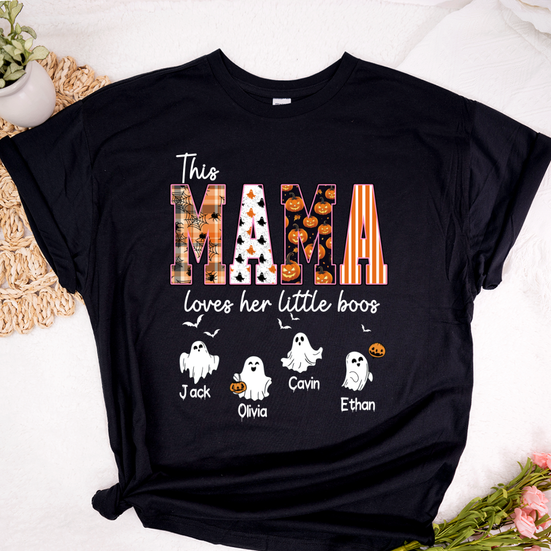 Halloween Nana and Grandkids Custom This Nana Loves Her Little Boos