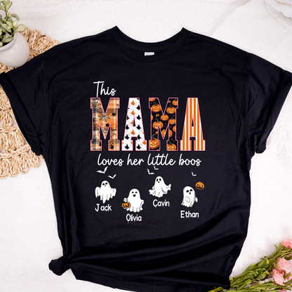 Halloween Nana and Grandkids Custom This Nana Loves Her Little Boos