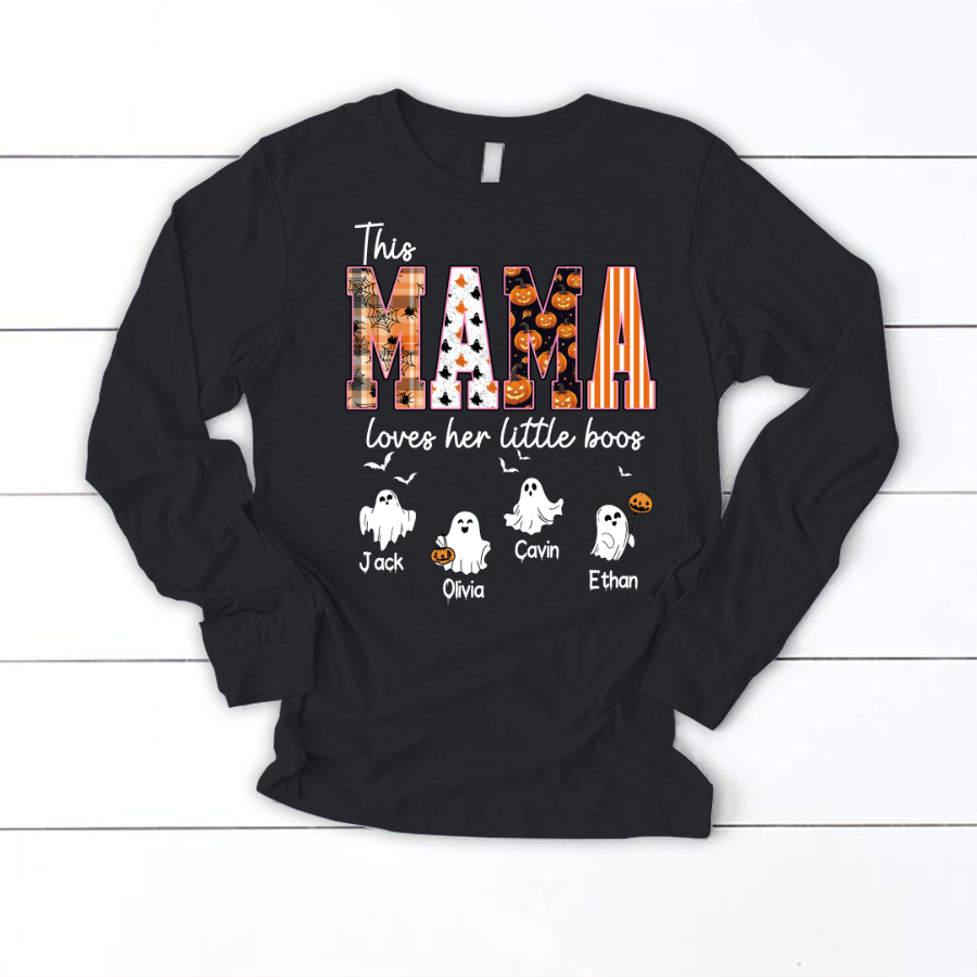 Halloween Nana and Grandkids Custom This Nana Loves Her Little Boos