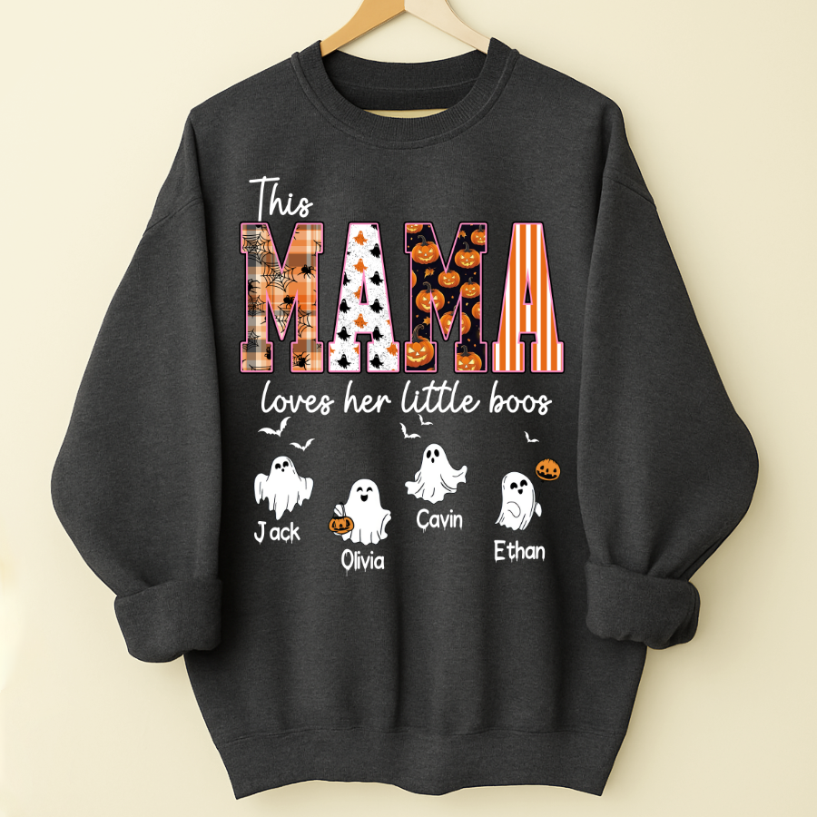 Halloween Nana and Grandkids Custom This Nana Loves Her Little Boos