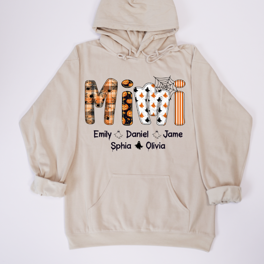 Preppy Halloween Gigi Cute Ghost Grandma and Grankids Shirt
