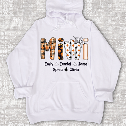 Preppy Halloween Gigi Cute Ghost Grandma and Grankids Shirt