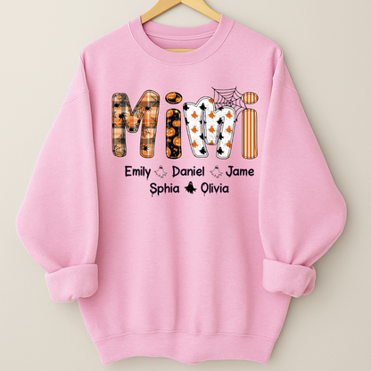 Preppy Halloween Gigi Cute Ghost Grandma and Grankids Shirt