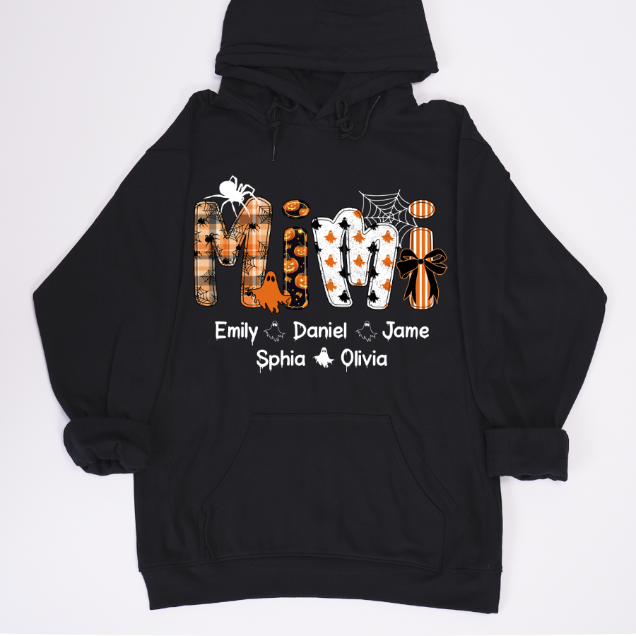 Preppy Halloween Gigi Cute Ghost Grandma and Grankids Shirt