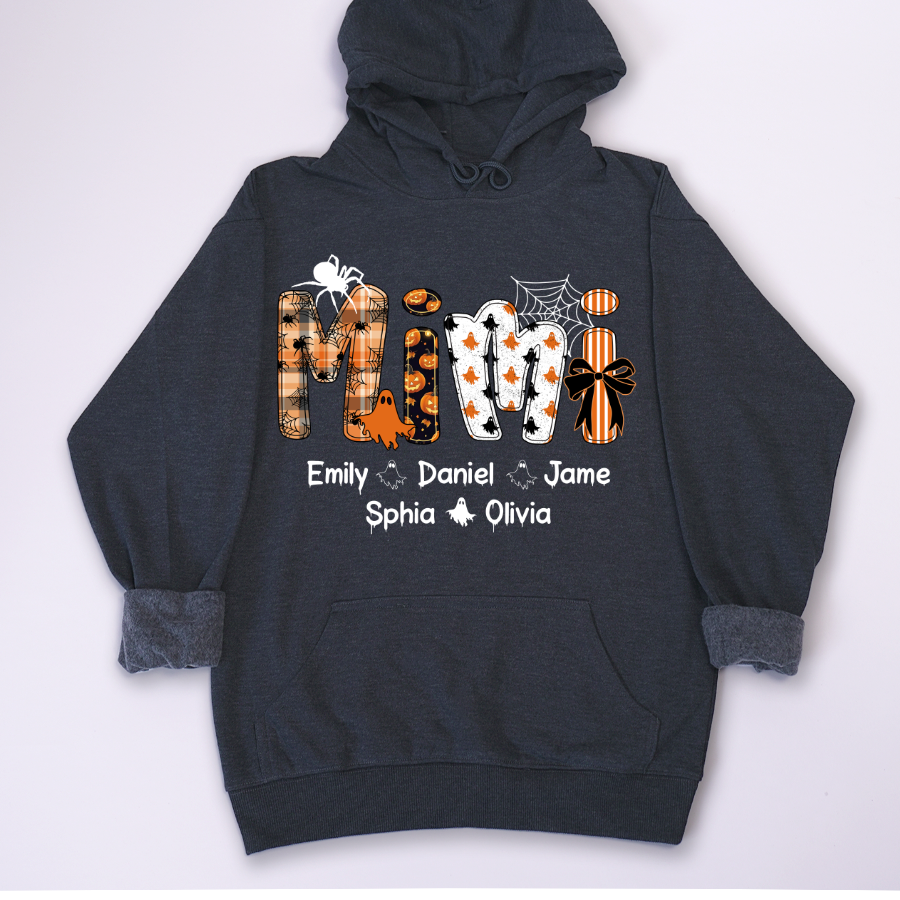 Preppy Halloween Gigi Cute Ghost Grandma and Grankids Shirt