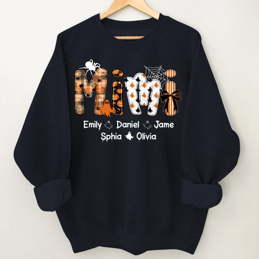 Preppy Halloween Gigi Cute Ghost Grandma and Grankids Shirt
