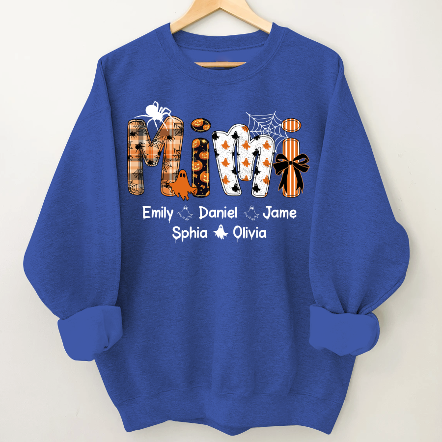 Preppy Halloween Gigi Cute Ghost Grandma and Grankids Shirt