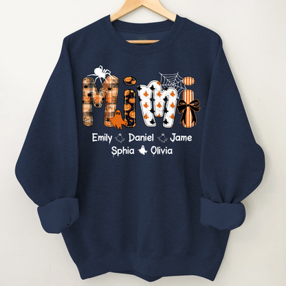 Preppy Halloween Gigi Cute Ghost Grandma and Grankids Shirt