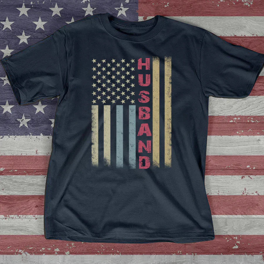 Husband Flag VTN221126 T-Shirt