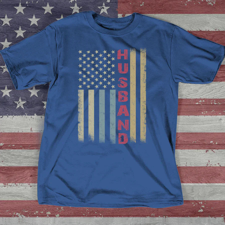 Husband Flag VTN221126 T-Shirt