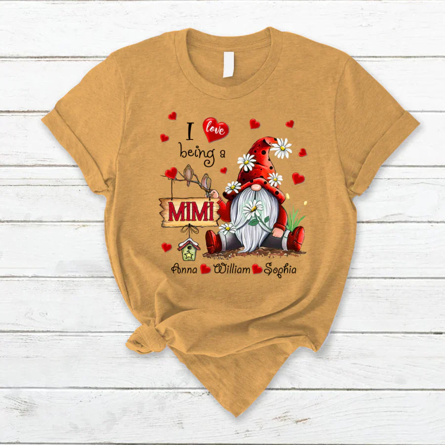 I Love Being A Mimi Heart VT2212001 T-Shirt