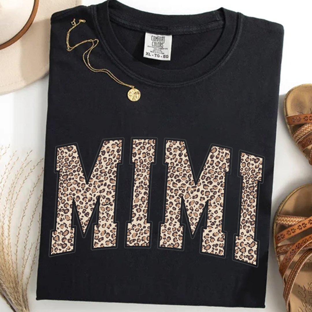 Leopard Mimi Mother's Day Shirt