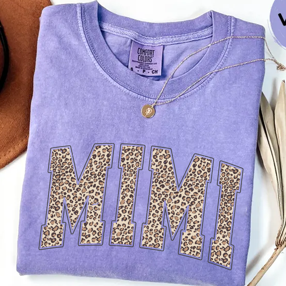 Leopard Mimi Mother's Day Shirt