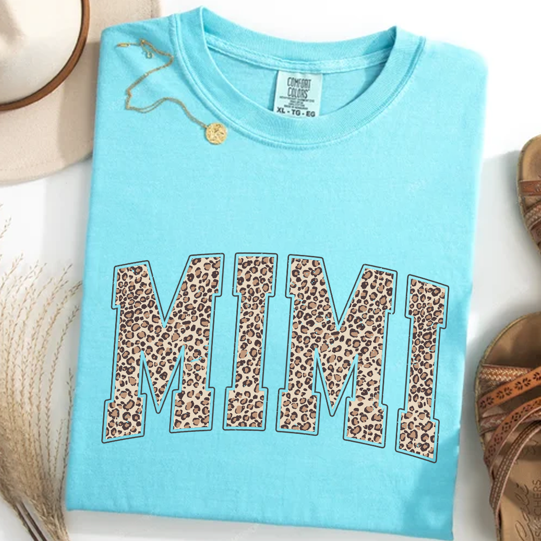 Leopard Mimi Mother's Day Shirt