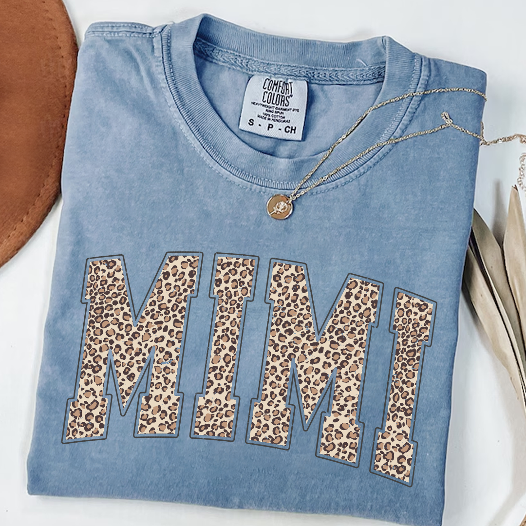 Leopard Mimi Mother's Day Shirt