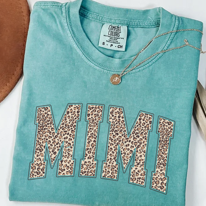 Leopard Mimi Mother's Day Shirt