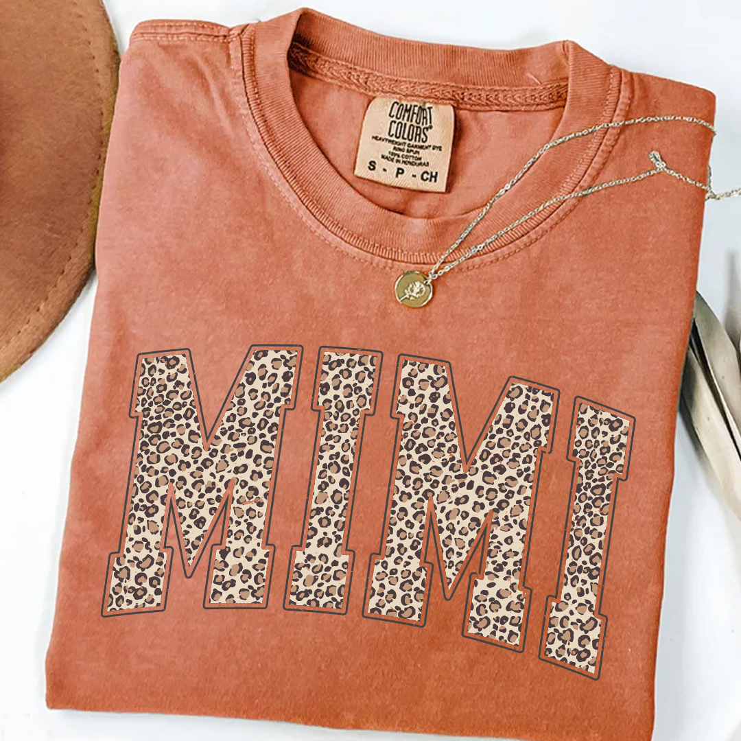 Leopard Mimi Mother's Day Shirt
