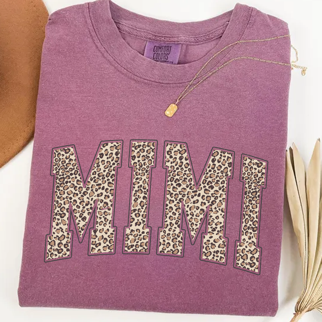 Leopard Mimi Mother's Day Shirt