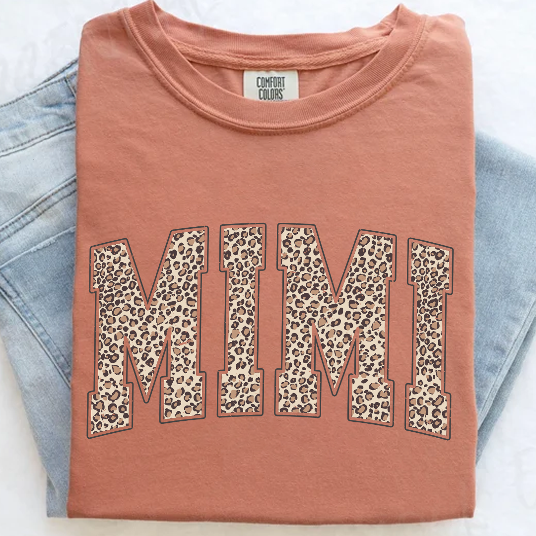 Leopard Mimi Mother's Day Shirt