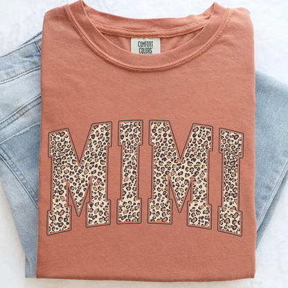 Leopard Mimi Mother's Day Shirt