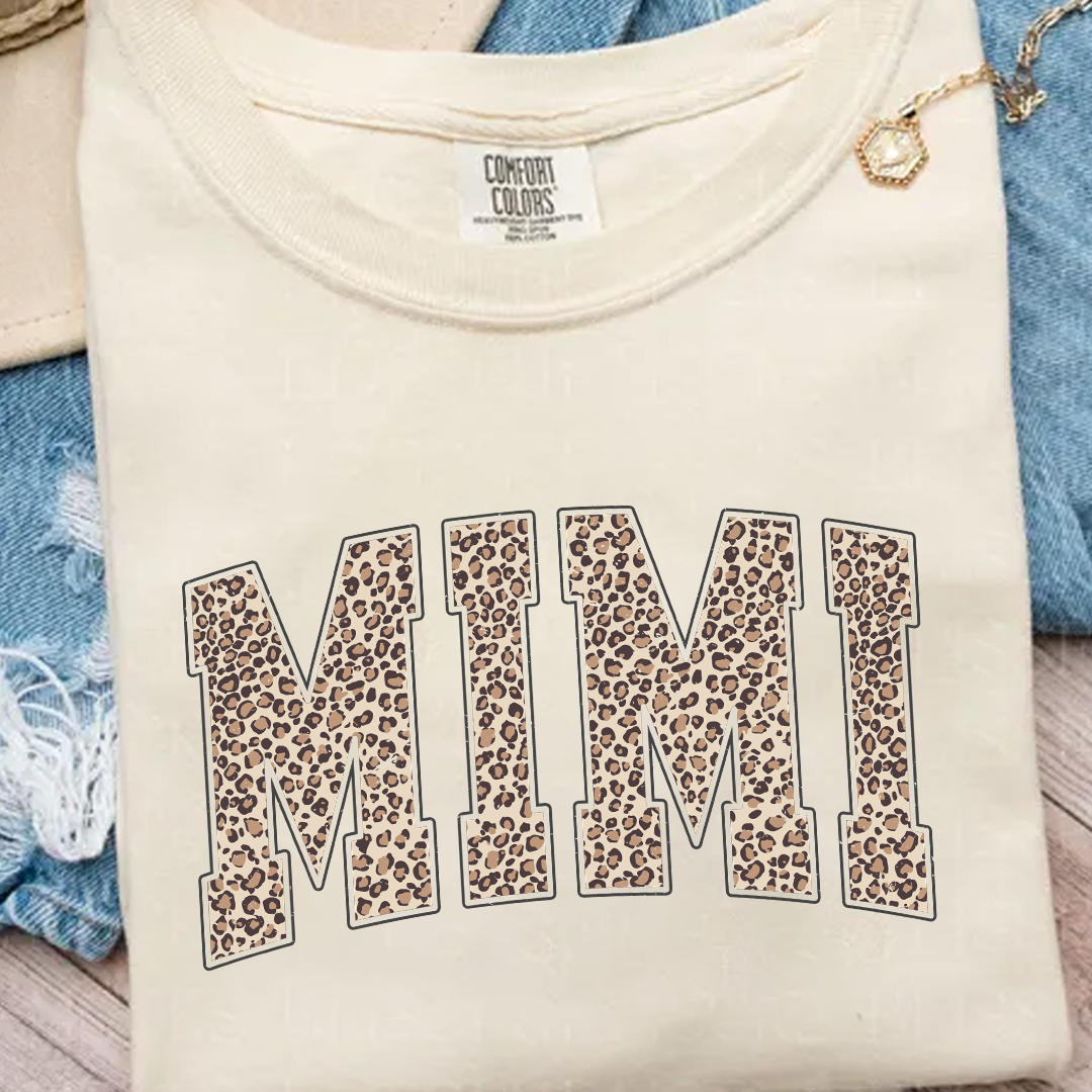 Leopard Mimi Mother's Day Shirt