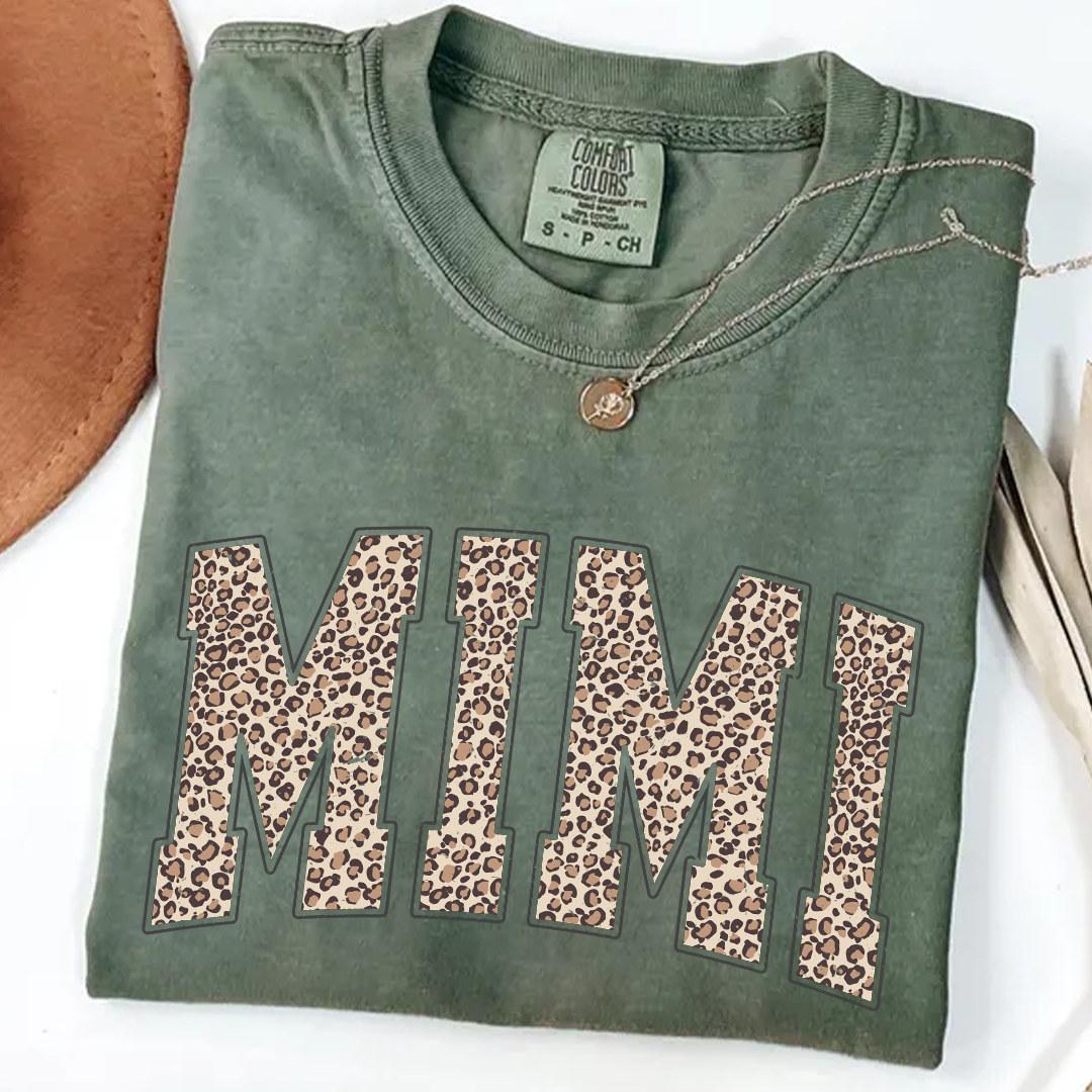 Leopard Mimi Mother's Day Shirt