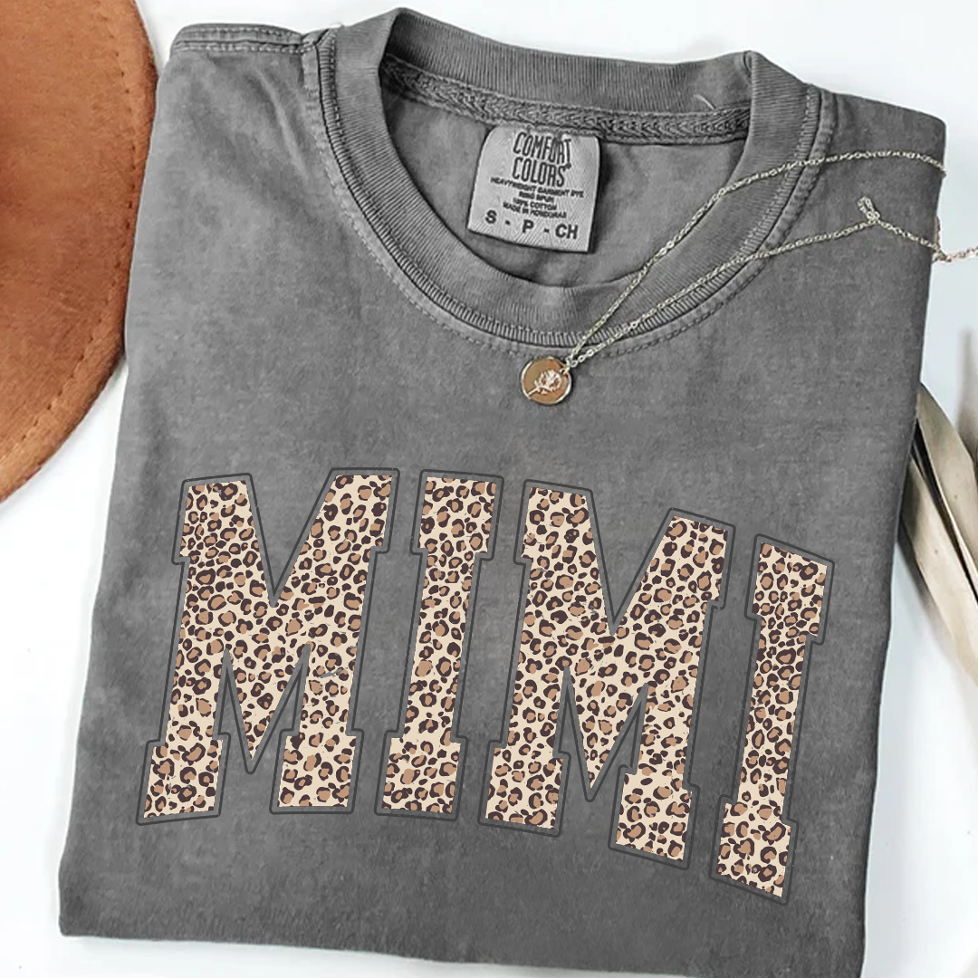 Leopard Mimi Mother's Day Shirt