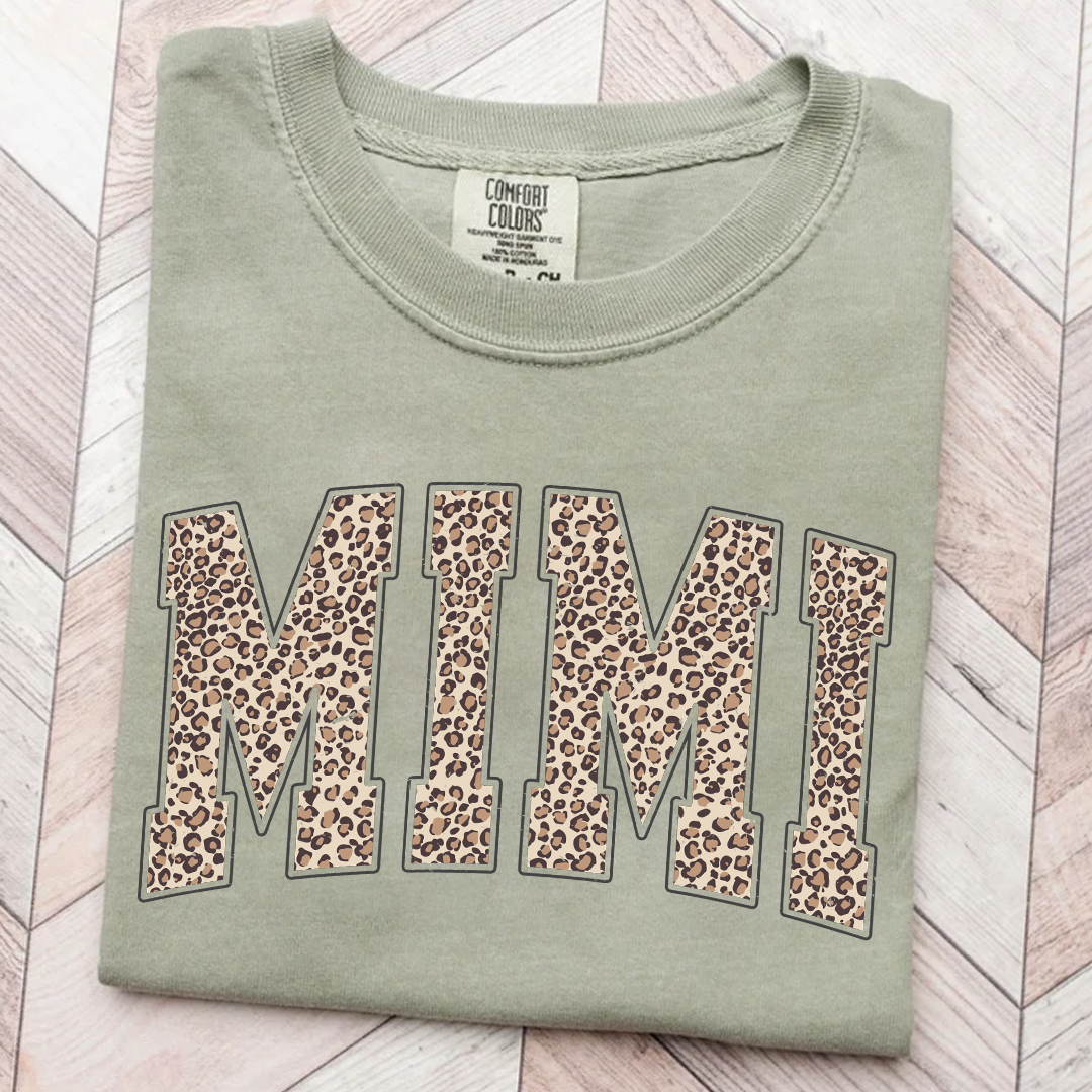 Leopard Mimi Mother's Day Shirt