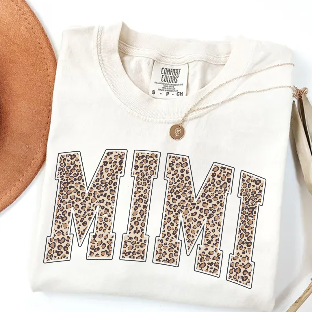 Leopard Mimi Mother's Day Shirt