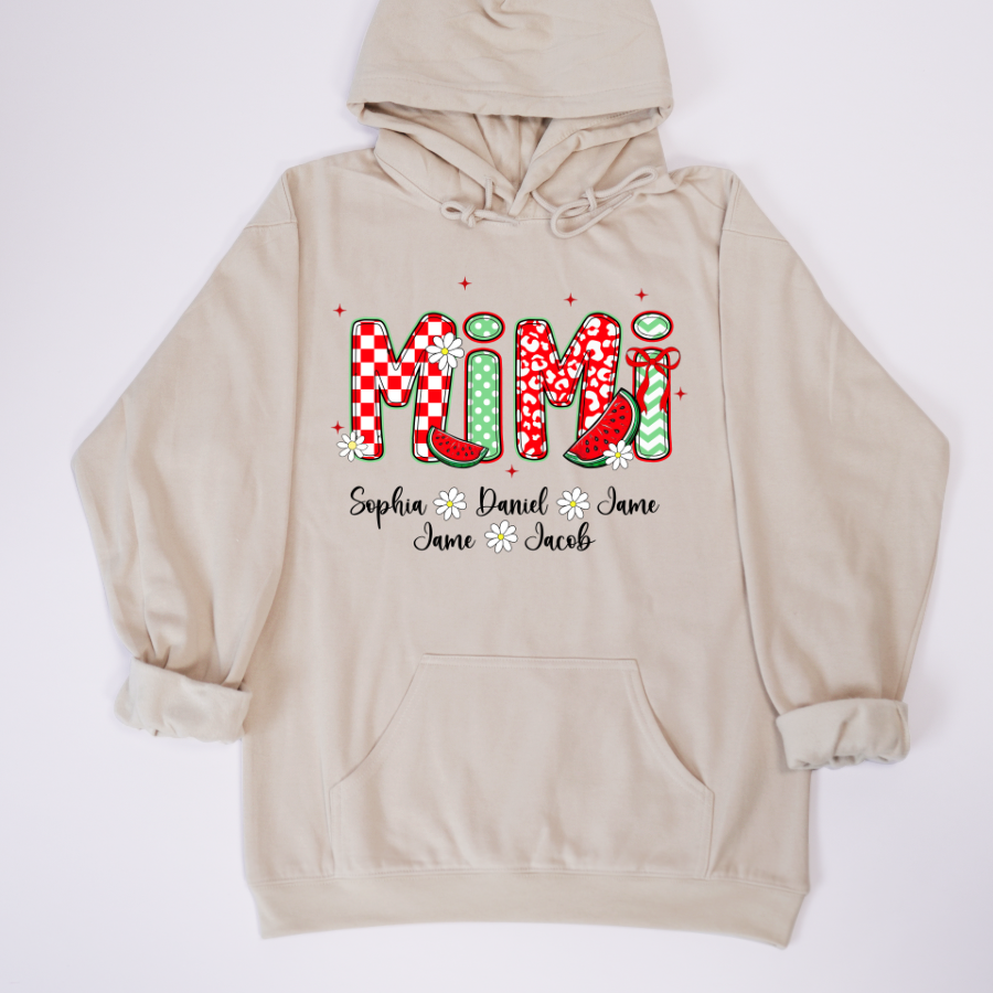 Mimi Watermelon And Grandkids Sweet Summer Time Shirt