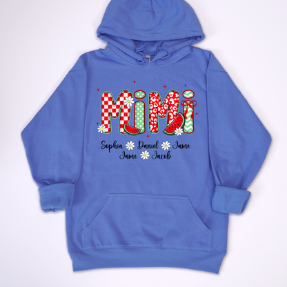 Mimi Watermelon And Grandkids Sweet Summer Time Shirt