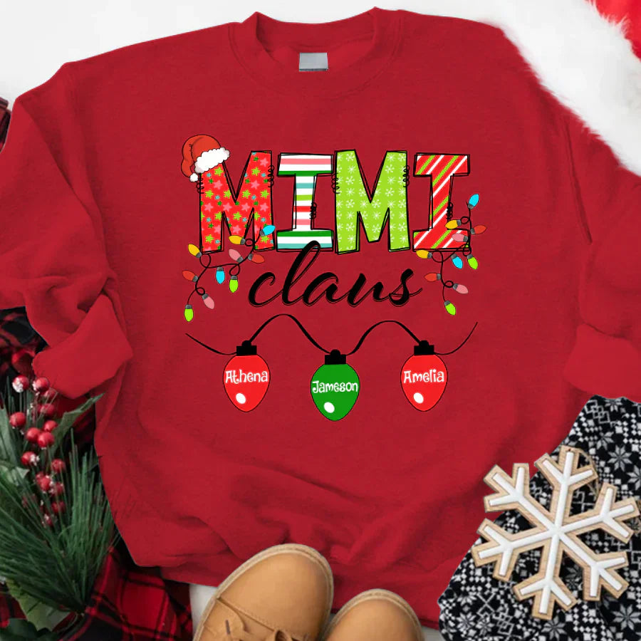 Mimi Claus And Grandkids CTH01 Sweatshirt