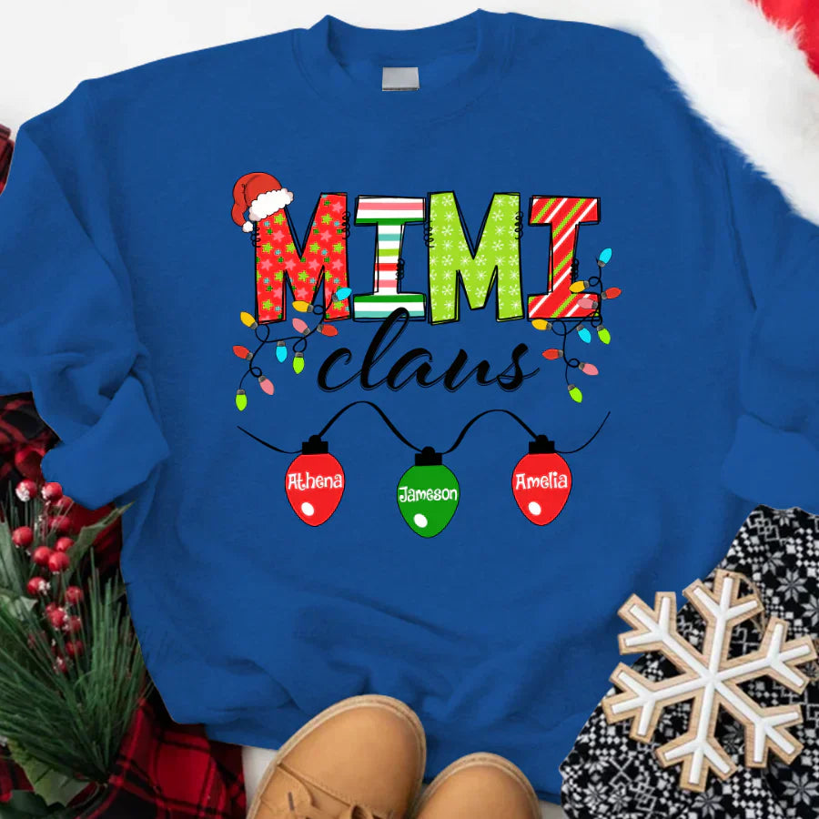 Mimi Claus And Grandkids CTH01 Sweatshirt