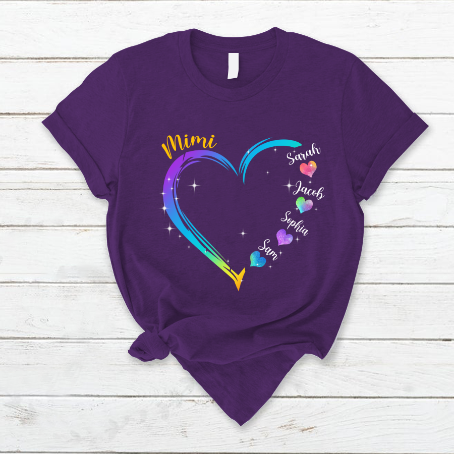 Mimi Heart fulcolor Best Gifts For Mother's Day T-Shirt
