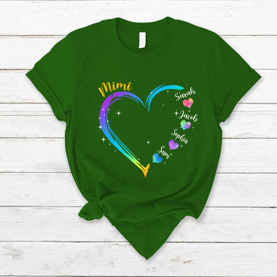 Mimi Heart fulcolor Best Gifts For Mother's Day T-Shirt