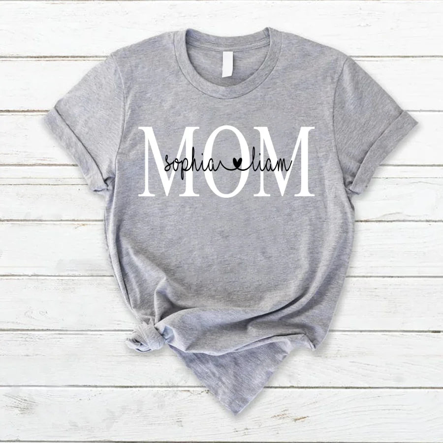 Mom And Kids Heart VTN2212002 T-Shirt