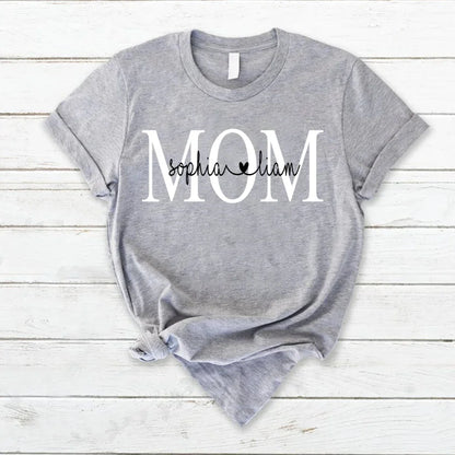 Mom And Kids Heart VTN2212002 T-Shirt