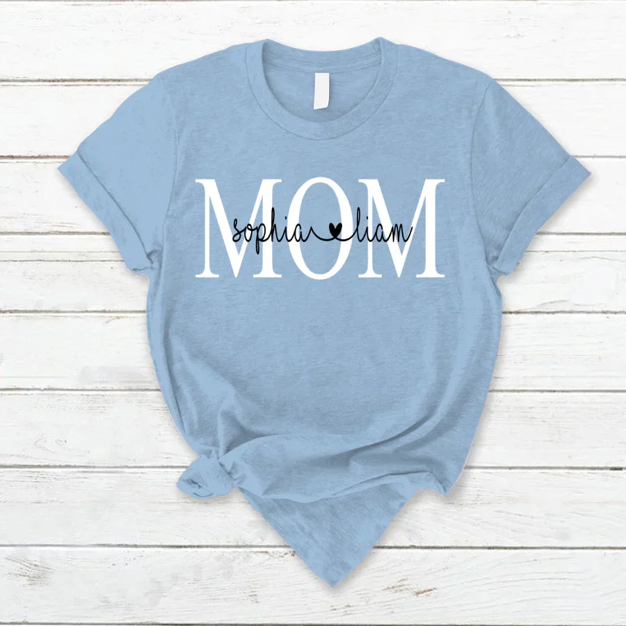 Mom And Kids Heart VTN2212002 T-Shirt