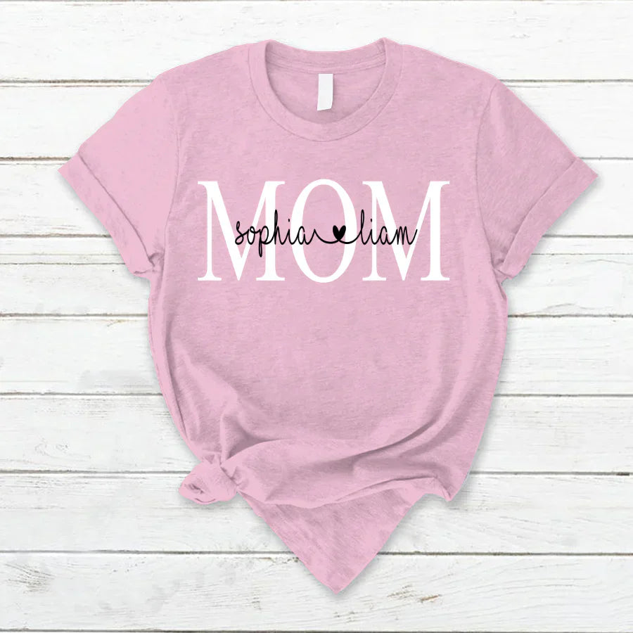 Mom And Kids Heart VTN2212002 T-Shirt
