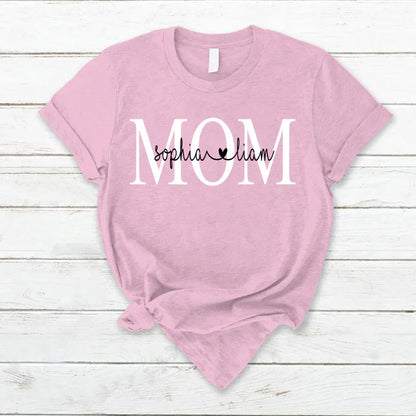 Mom And Kids Heart VTN2212002 T-Shirt