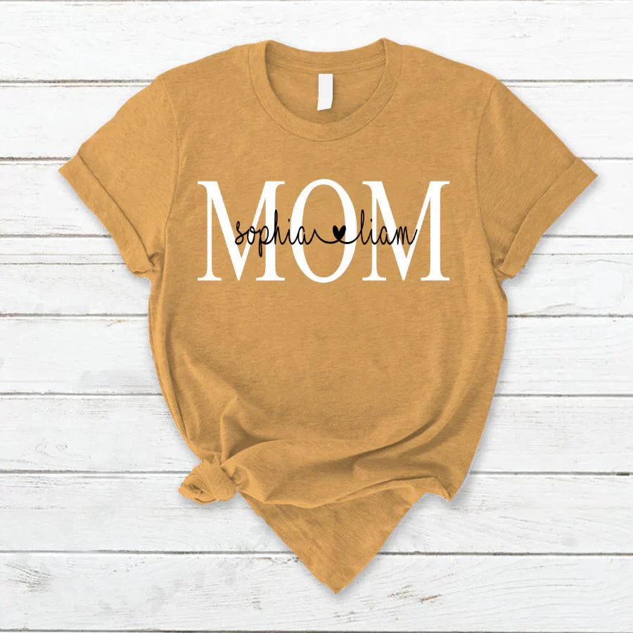 Mom And Kids Heart VTN2212002 T-Shirt