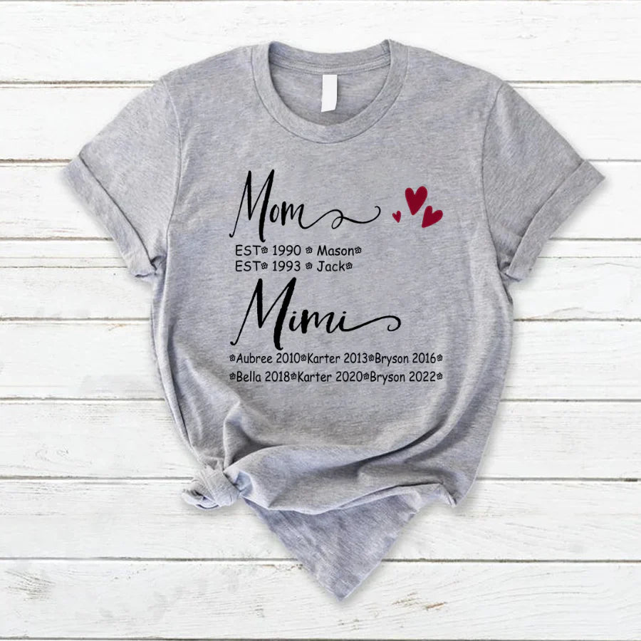 Mom And Mimi Kids Est VT22120093 T-Shirt