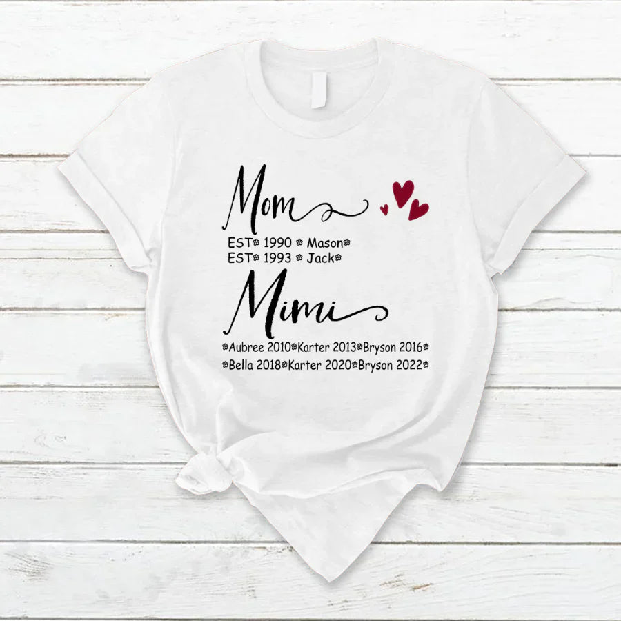 Mom And Mimi Kids Est VT22120093 T-Shirt